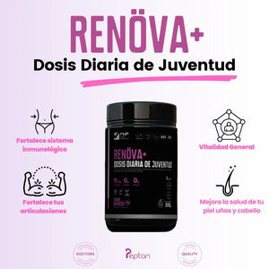 RENOVA (COLAGENO + RESVERATROL) ¨RETARDA EL ENVEJECIMIENTO¨